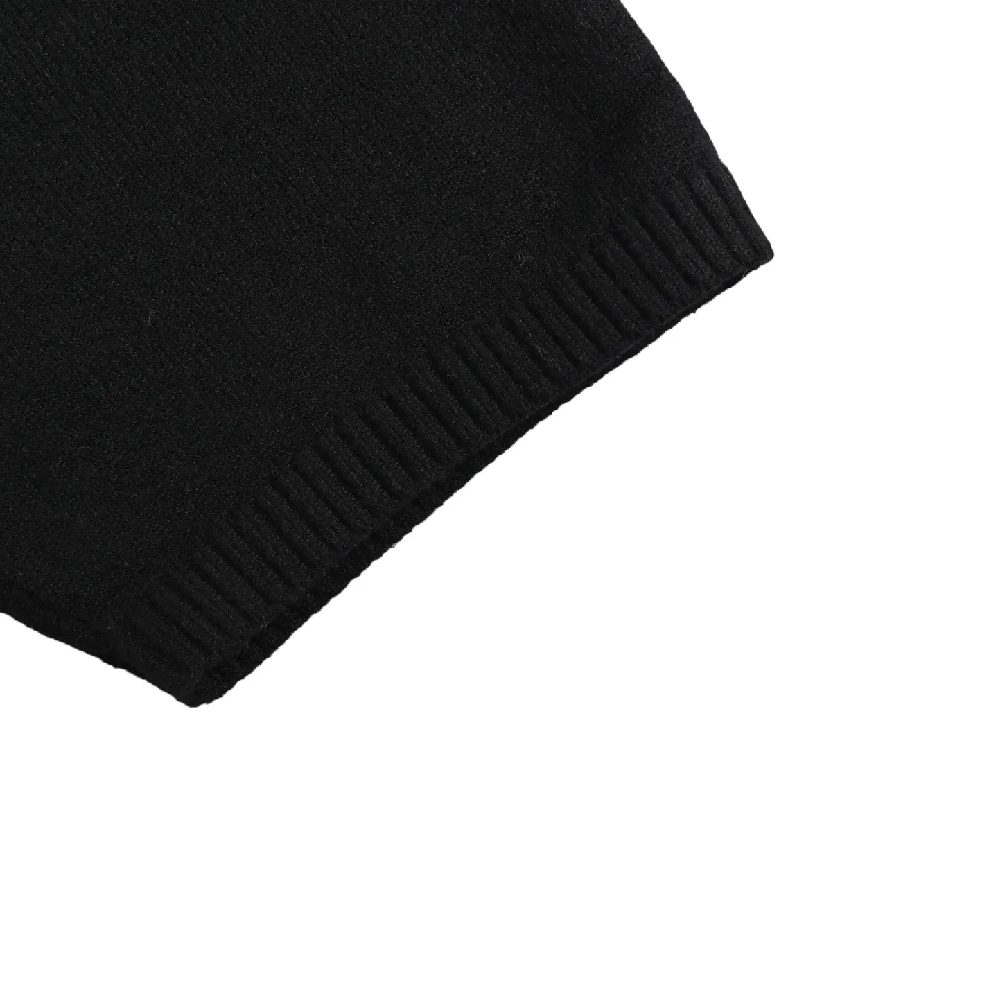 Louis Vuitton/Louis Vuitton 26ss 00 letter jacquard knitted short sleeves